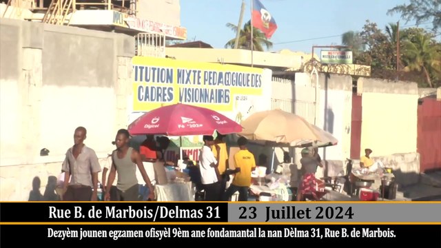 2èm jounen egzamen ofisyèl 9èm ane fondamantal la nan divès sant nan rejyon metwopolitèn lan.