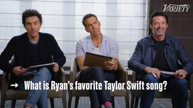 Ryan Reynolds Names His Favorite Taylor Swift Song