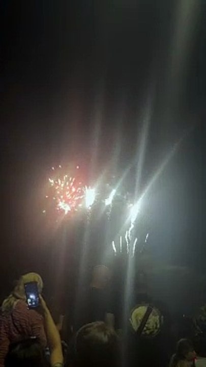 Fête Nationale  Le Feu d’artifice du 14 juillet 2023  Grenoble #14juillet #fetenational #france (6)