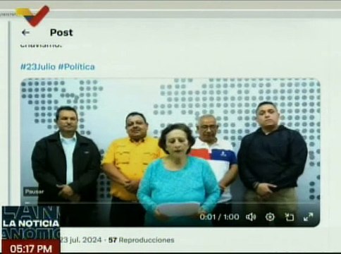 Alcaldes opositores del estado Trujillo manifiestan su respaldo al candidato Nicolás Maduro