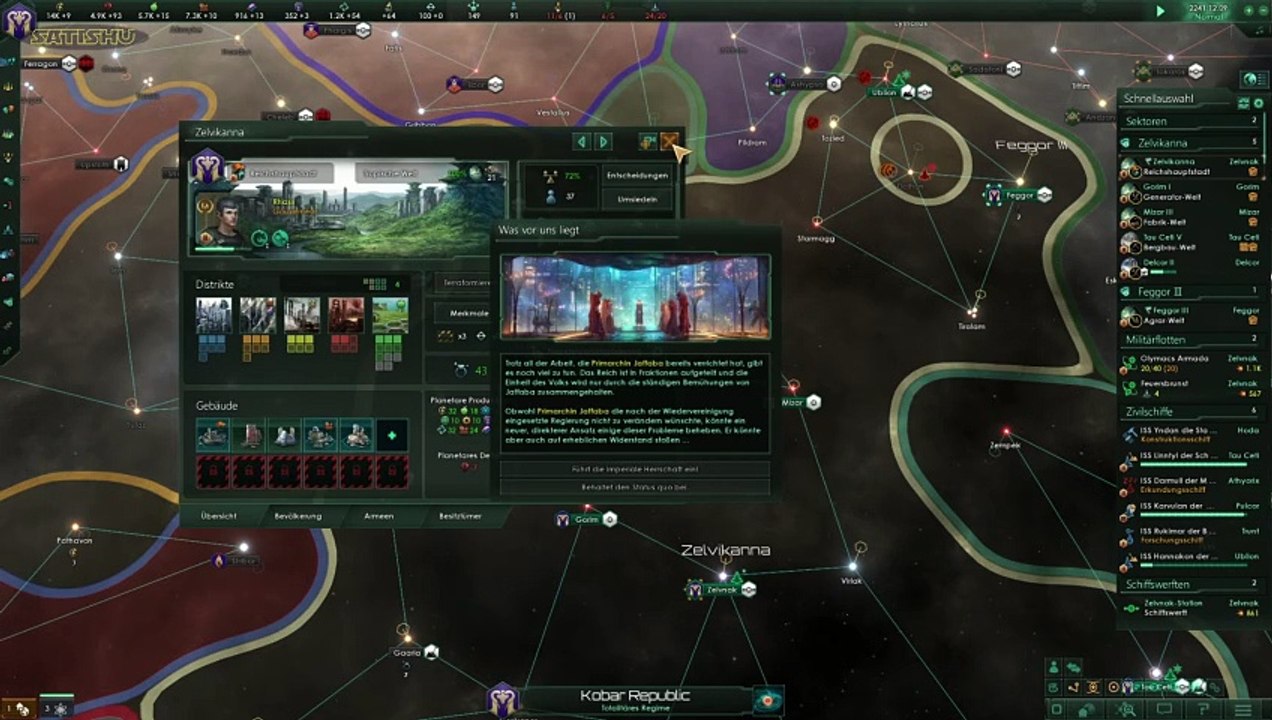 Gründung der Fraktionen. | Stellaris | Ep. 7
