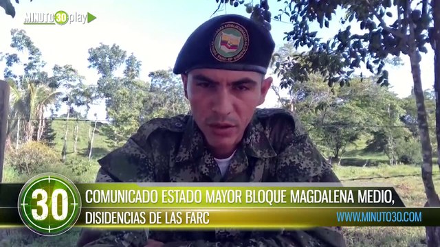 Disidencias de las Farc se pronunciaron tras la captura de tres de sus integrantes en Antioquia