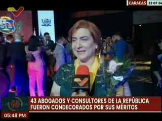 Caracas | Más de 40 abogados y consultores fueron condecorados por su gran labor