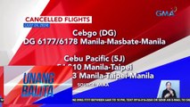 Cancelled flights as of 7:28 AM (July 24, 2024) | Unang Balita