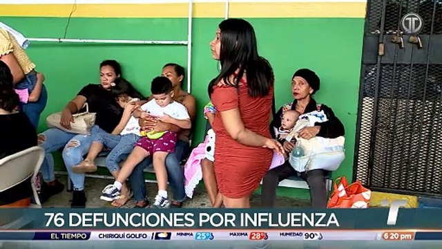 Panamá registra 76 defunciones por influenza, instan a vacunarse