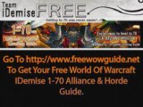 FREE WORLD OF WARCRAFT IDEMISE 1-70 ALLIANCE AND HORDE LEVEL