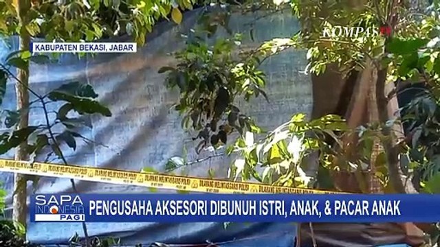 Pengusaha Aksesori di Bekasi Dibunuh Istri dan Anak, Polisi: Motifnya Ekonomi