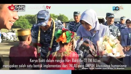 TNI AU Wujudkan Kepedulian Sosial Melalui Karya Bakti 2024