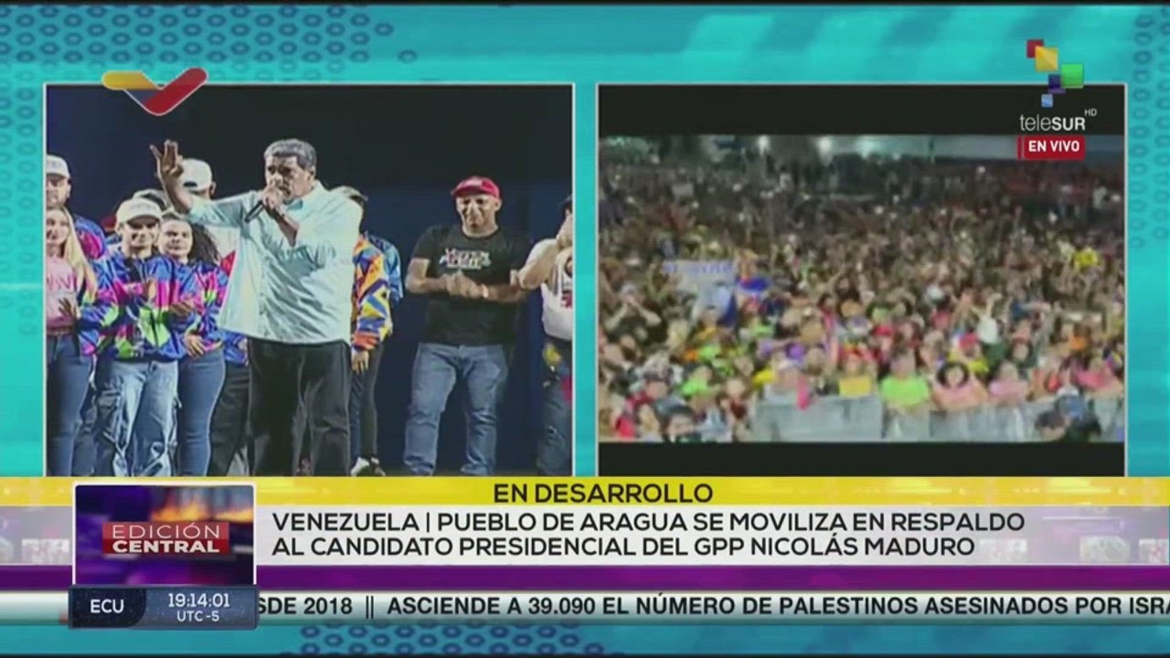 El presidente Nicolás Maduro garantizó que la paz solo se encuentra en la revolución bolivariana