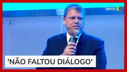 Privatização da Sabesp é concluída em cerimônia e Tarcísio afirma: 'Não faltou diálogo'