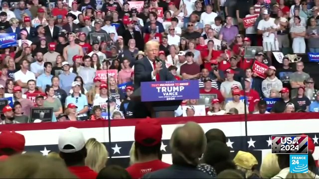 EE. UU.: Kamala Harris arremete contra Trump en primer mitin de campaña en Wisconsin