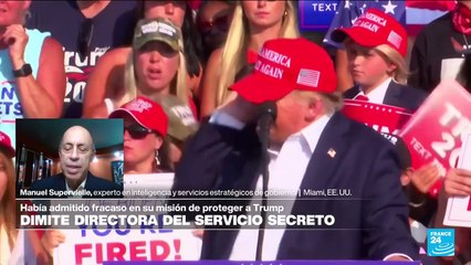 Manuel Supervielle: 'Kimberly Cheatle no era experta en la protección de exmandatarios'