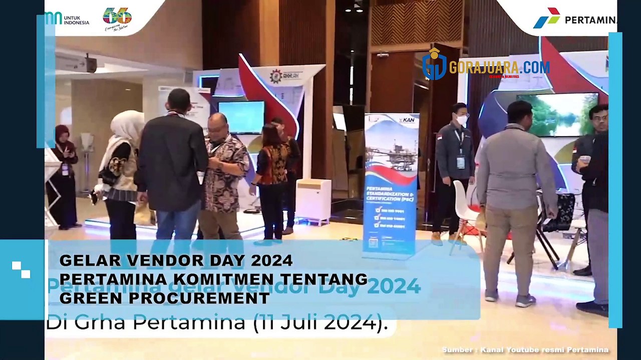 GELAR VENDOR DAY 2024 PERTAMINA KOMITMEN TENTANG GREEN PROCUREMENT