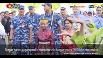 TINJAU KARYA BAKTI DI SULSEL, KASAU: TNI AU BANTU RINGANKAN KEBUTUHAN BANGSA INDONESIA