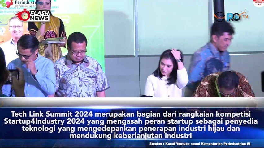 Hadapi Persaingan Ekonomi Digital, Kemenperin Gelar Tech Link Summit 2024