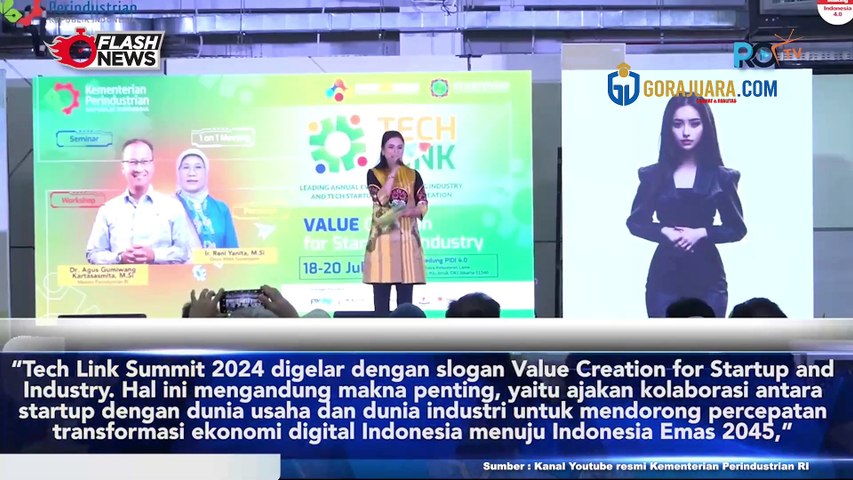 KEMENPERIN GELAR TECH LINK SUMMIT 2024 DORONG KOLABORASI DALAM AKSELERASI TRANSFORMASI EKONOMI DIGITAL