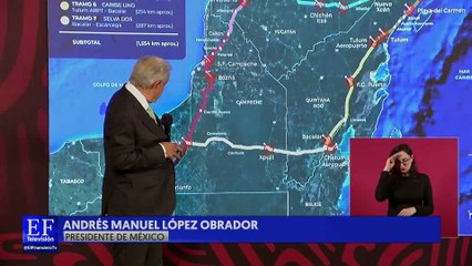 AMLO pretende que el Tren Maya esté listo antes del 15 de septiembre