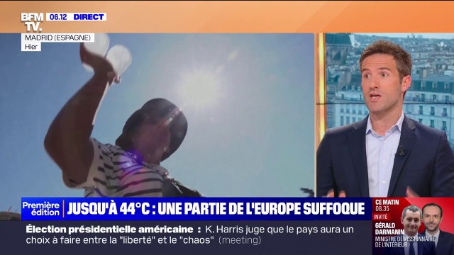 43 degrés à Séville, 40 degrés à Madrid...Les températures explosent en Espagne et au Portugal