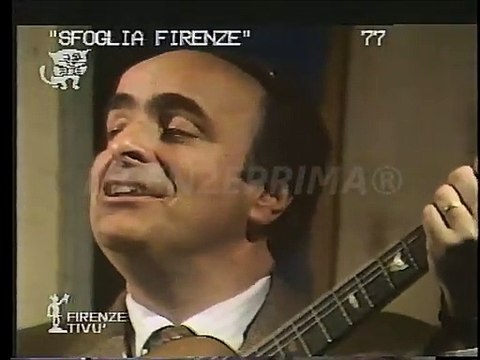 Sfoglia Firenze. Riccardo Marasco live in un inedito siparietto. Tele Centro Toscana - 18 04 1989