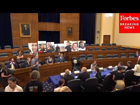 House Foreign Affairs Committee Holds A Roundtable With Families Of US Hostages Held By Hamas
