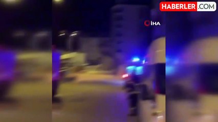 Terastan düşen ve cama tutunarak kurtulan genç yaşananları anlattı