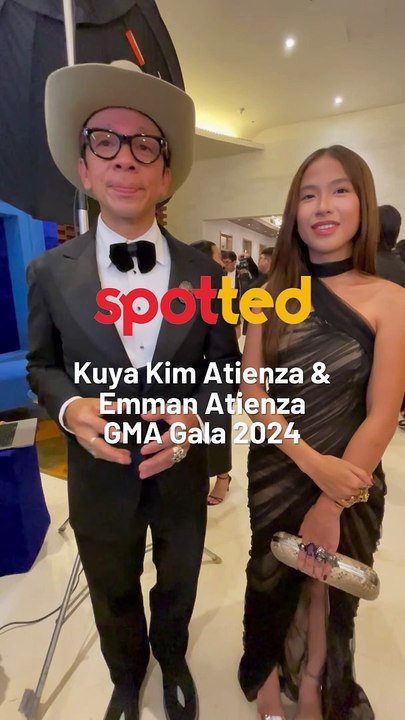 Kuya Kim and his daughter Emman Atienza round up their top flicks. #GMAGala2024 #EntertainmentNewsPH