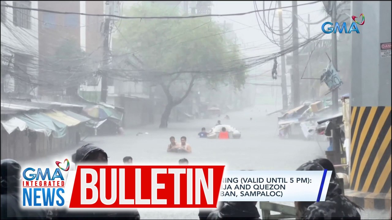 DILG Sec. Abalos - State of calamity sa Metro Manila, idineklara | GMA Integrated News Bulletin