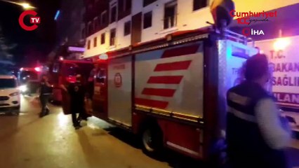 Van’da apartman yangını: 40 kişi dumandan etkilendi