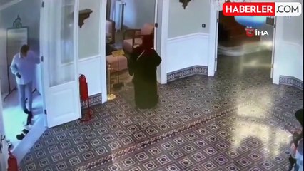 Trabzon'da Arap çocuğunun ayakkabı çıkarmasıyla turistlerin takibi