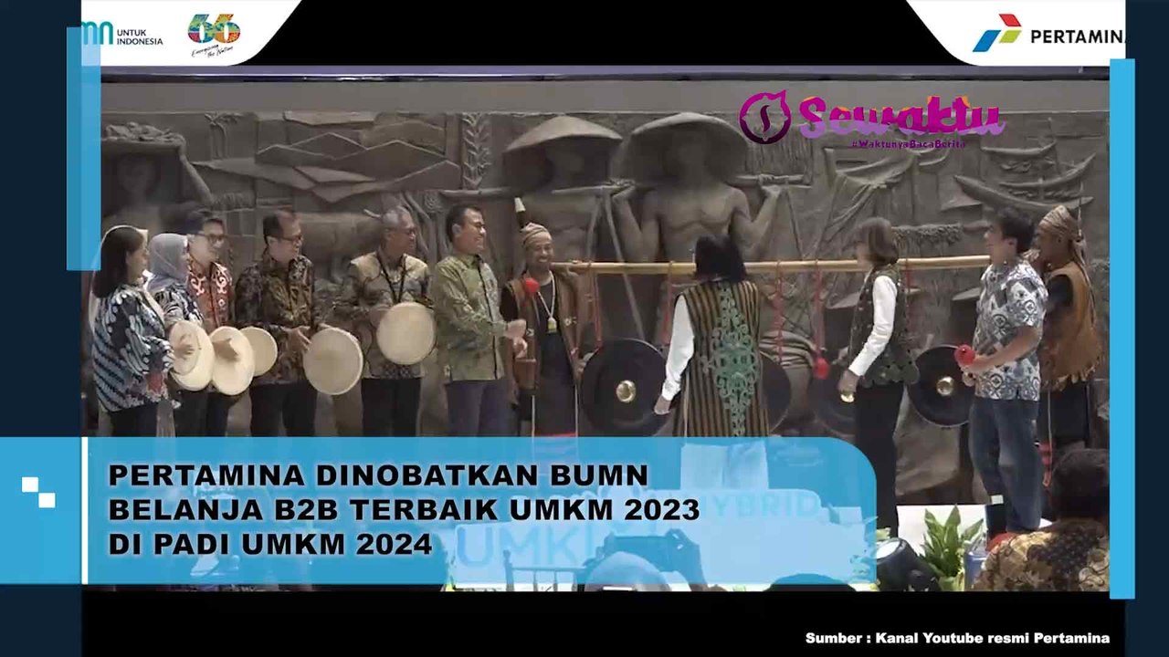 Pertamina Berhasil Dinobatkan Sebagai BUMN Belanja B2B Terbaik UMKM 2023