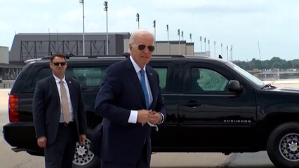Primeras imágenes de Biden desde que anunciara su renuncia a la reelección