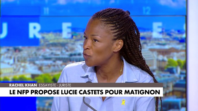 Rachel Khan : «J'ai presque de la peine pour» Lucie Castets