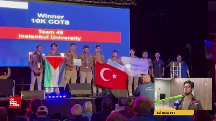 İTÜ Vefa Havacılık Takımı, ABD'deki roket yarışmasında şampiyon oldu