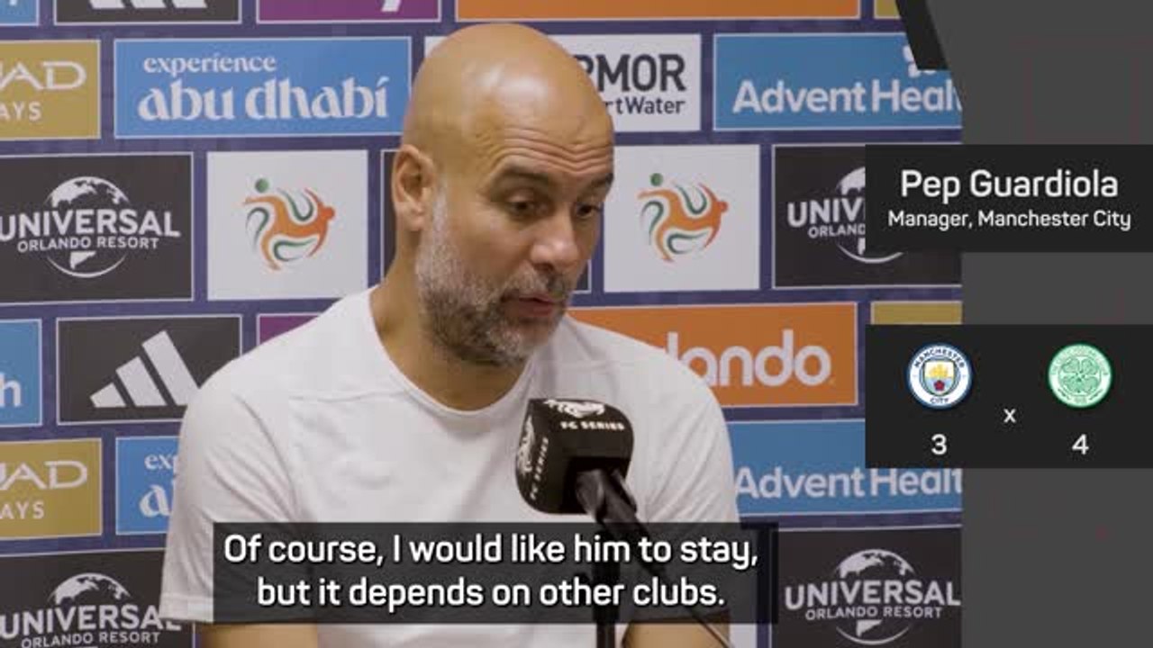 'I don't know' - Guardiola uncertain of Ederson's City future