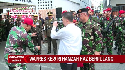 [FULL] Upacara Militer Sebelum Jenazah Almarhum Hamzah Haz Diantarkan ke Pemakaman