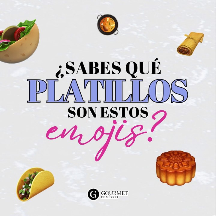 EMOJIS DE COMIDA