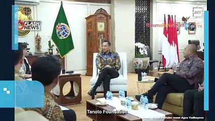 Menteri ATR BPN AHY Terima Kunjungan Pimpinan Tanoto Foundation