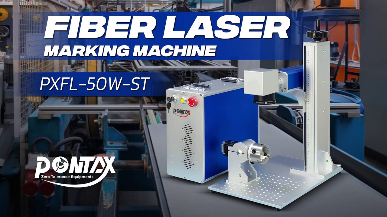 PONTAX FIBER LASER MARKING MACHINE PXFL-50W-ST SPLIT TYPE CANGGIH & EFISIEN !!
