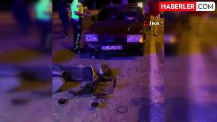 Isparta'da otomobil ile motosiklet çarpıştı: 1 yaralı
