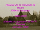 Somain. Villers-Campeau -Historique de la chapelle St Martin