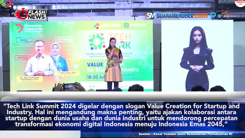 Kemenperin Gelar Tech Link Summit 2024 Dorong Kolaborasi Dalam Akselerasi Transformasi Ekonomi Digital