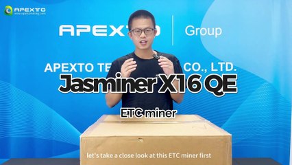 Jasminer X16 QE ETC Miner Unboxing Review