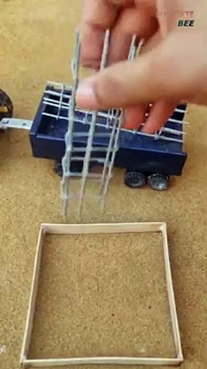 Work day for a reinforced column construction project