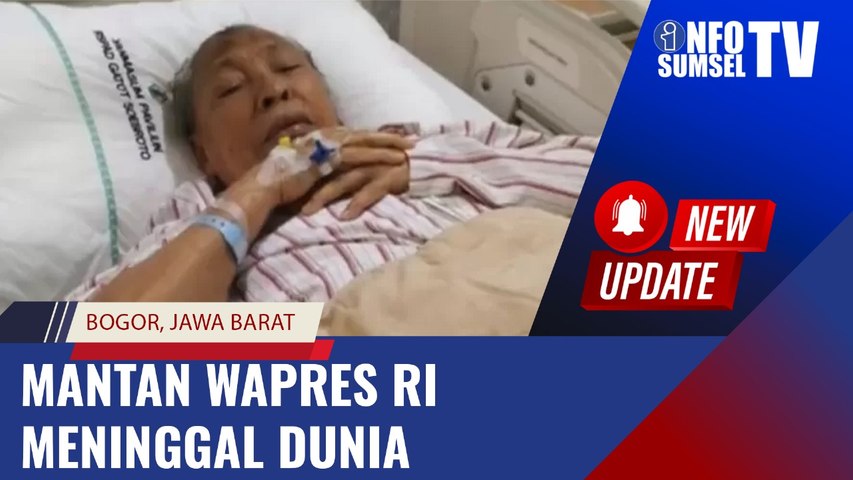 Innalillahi, Mantan Wakil Presiden RI Hamzah Haz Meninggal Dunia di Usia 84 Tahun