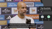 Guardiola quizzed on Kalvin Phillips after City start