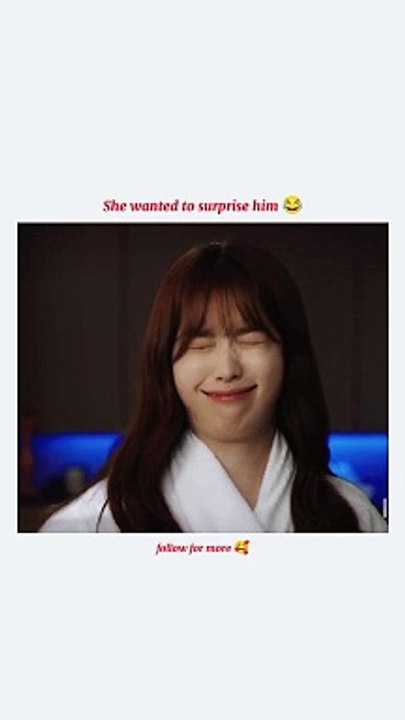 She wanted to surprise him 