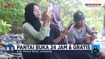 Memanjakan Mata dengan Pesona Pantai Hujung Langgar di Lampung