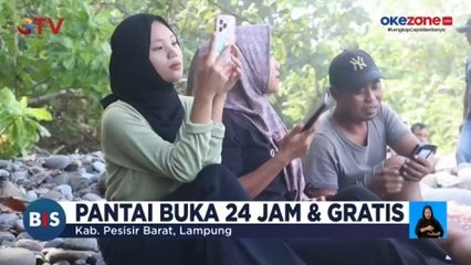 Memanjakan Mata dengan Pesona Pantai Hujung Langgar di Lampung