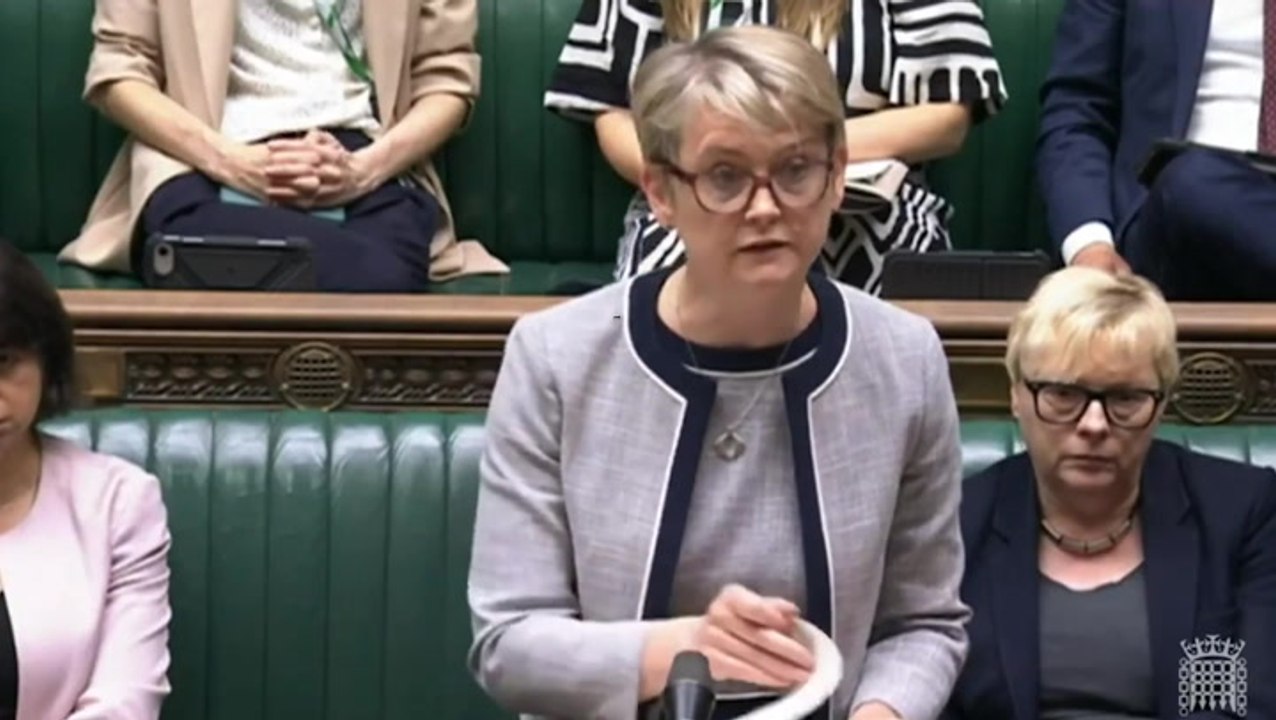 Gasps in Commons as Yvette Cooper reveals true cost of Tory Rwanda deal