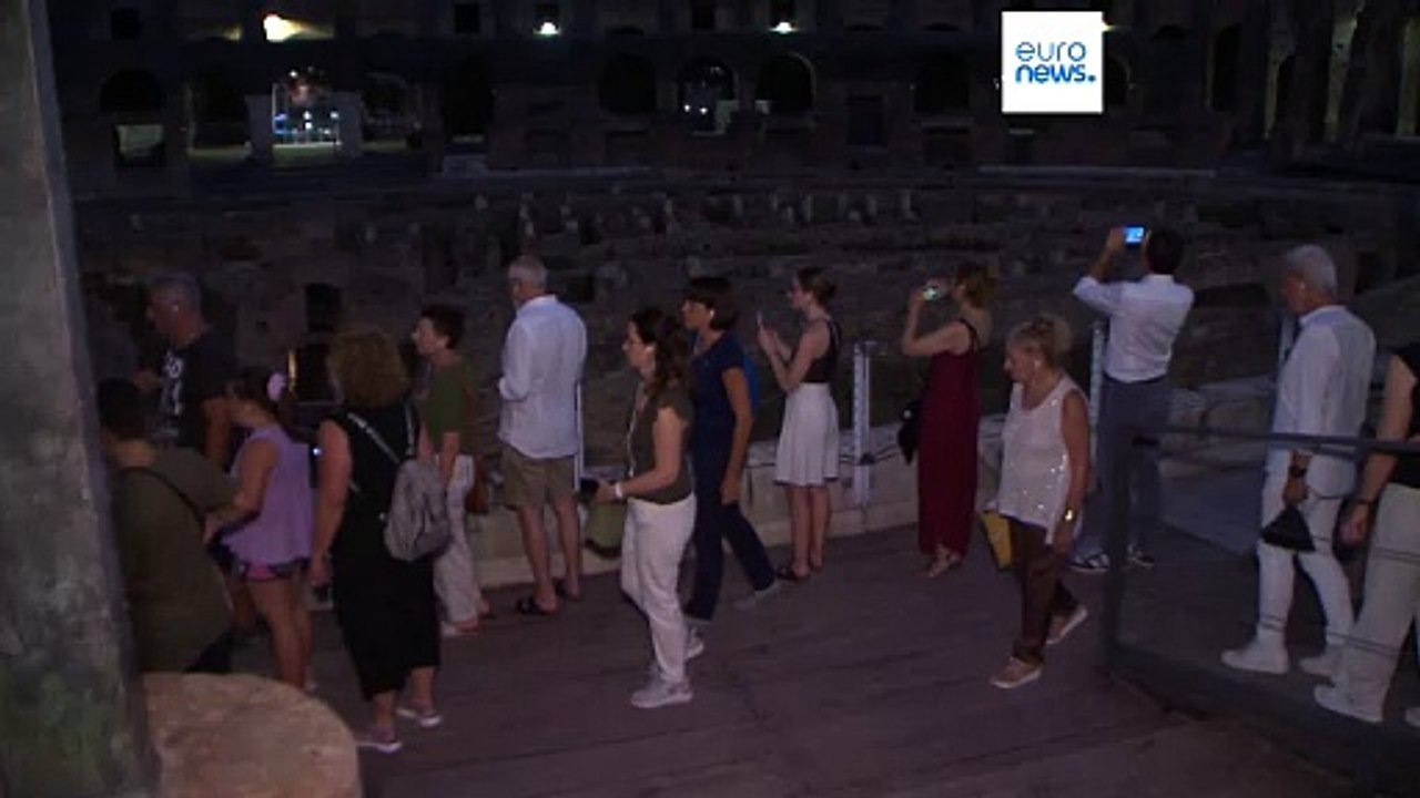 "Colossal !" : le Colisée de Rome, encore plus grandiose la nuit